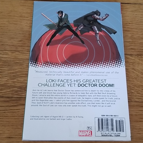 NWT Loki Agent of Asgard vol.2 I Cannot Tell A Lie - Picture 2 of 2